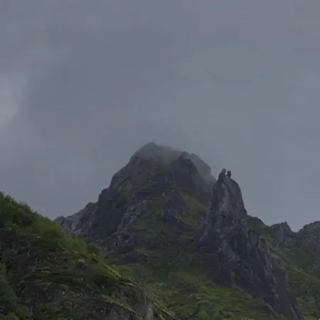 Koselig Studioleilighet I - Lofoten Ved Svolvaergeita, Djevelporten 아파트 스볼베르